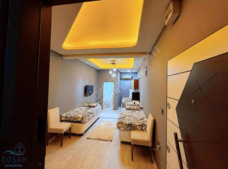 MARKANTALYA KARŞISI FULL EŞYALI SATILIK 1+0 STUDYO DAİRE